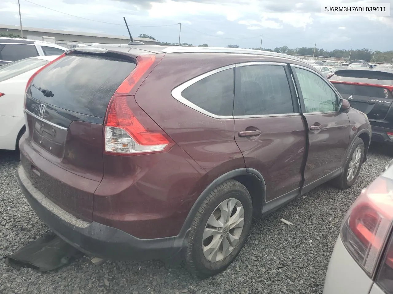 5J6RM3H76DL039611 2013 Honda Cr-V Exl