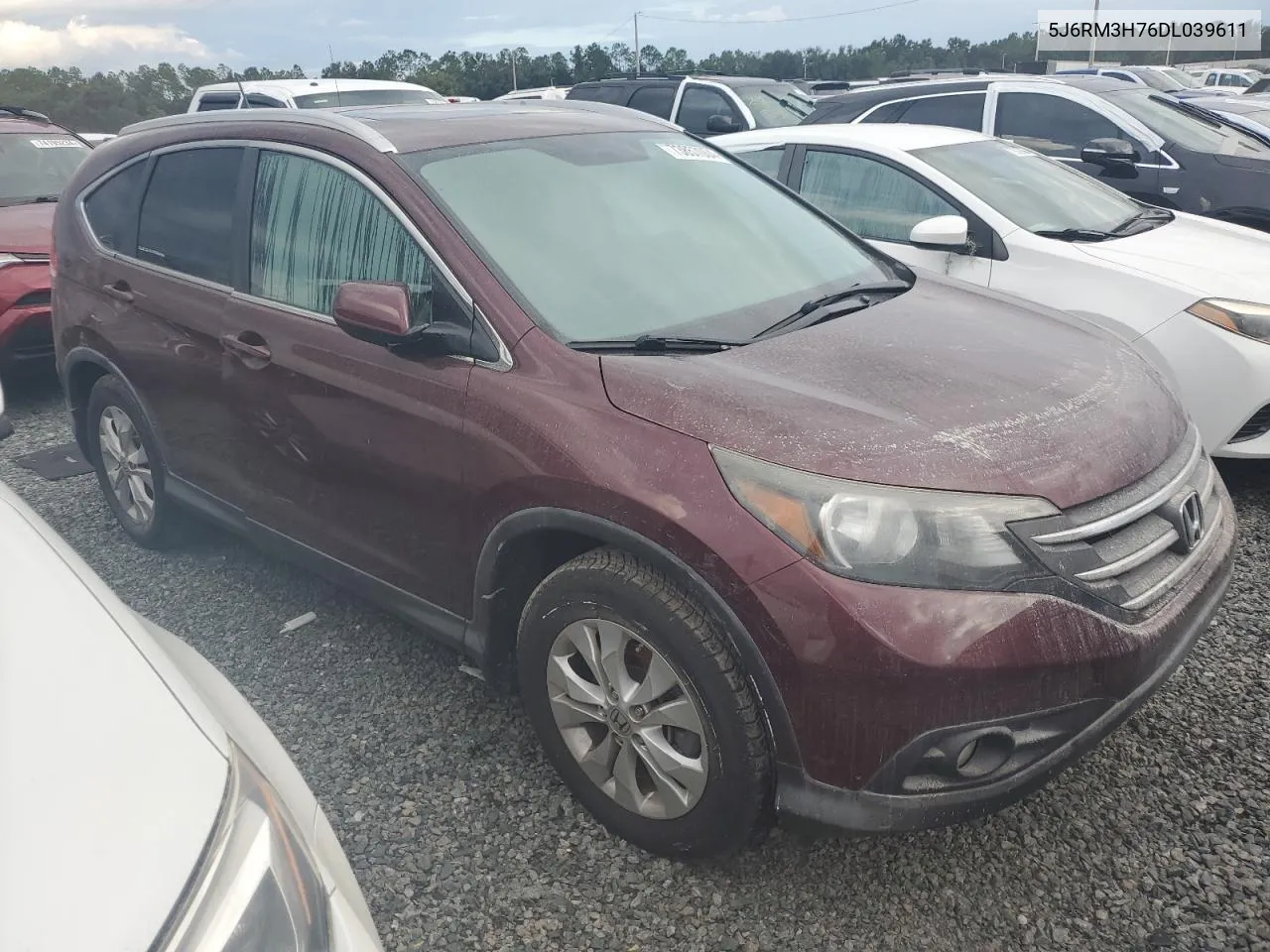 2013 Honda Cr-V Exl VIN: 5J6RM3H76DL039611 Lot: 73857004