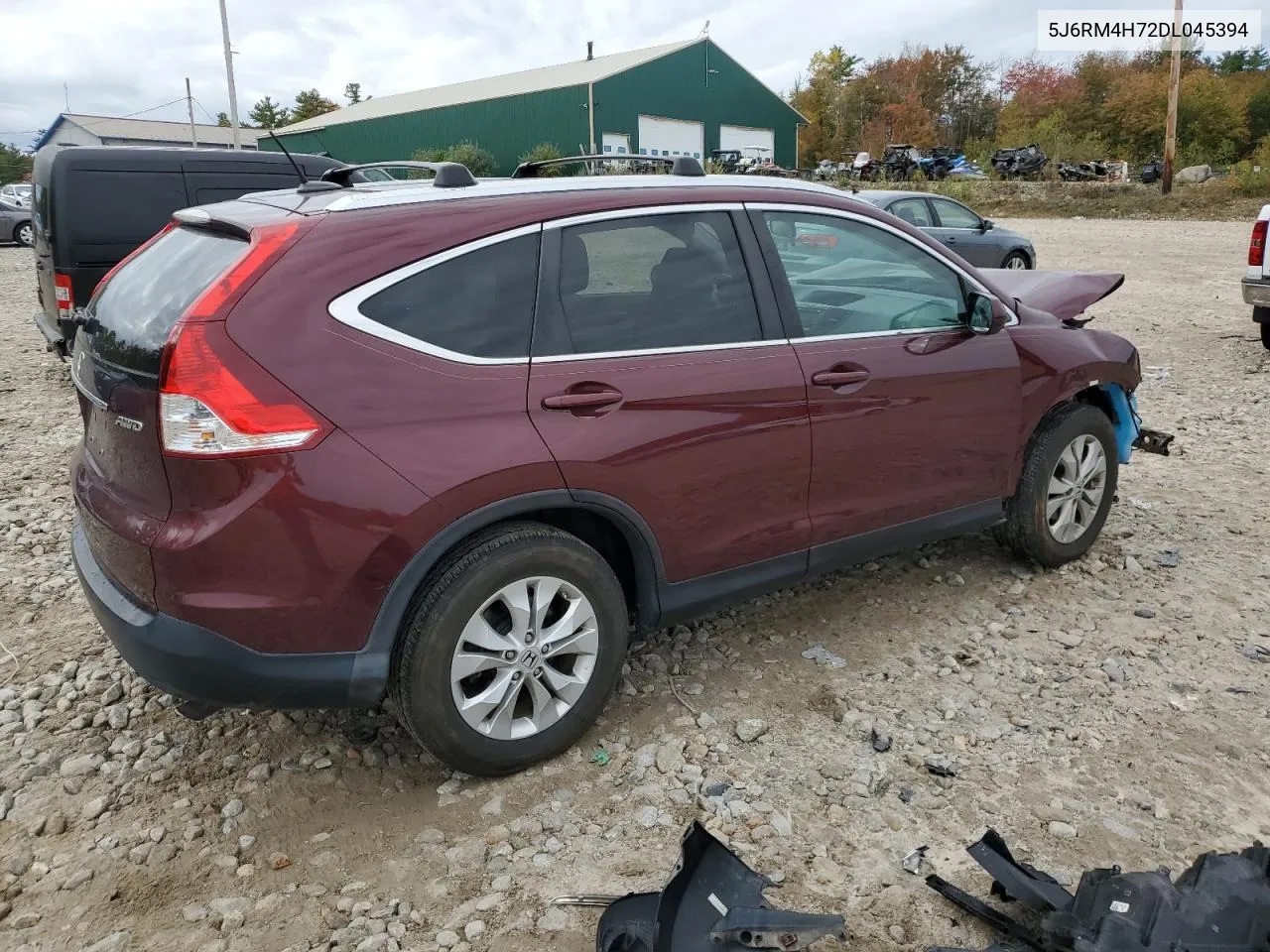 2013 Honda Cr-V Exl VIN: 5J6RM4H72DL045394 Lot: 74045974