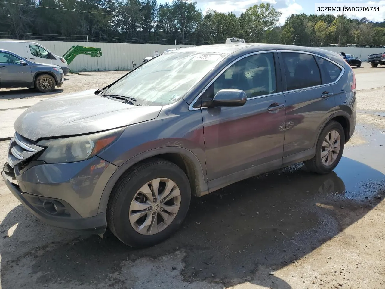 2013 Honda Cr-V Ex VIN: 3CZRM3H56DG706754 Lot: 74090884