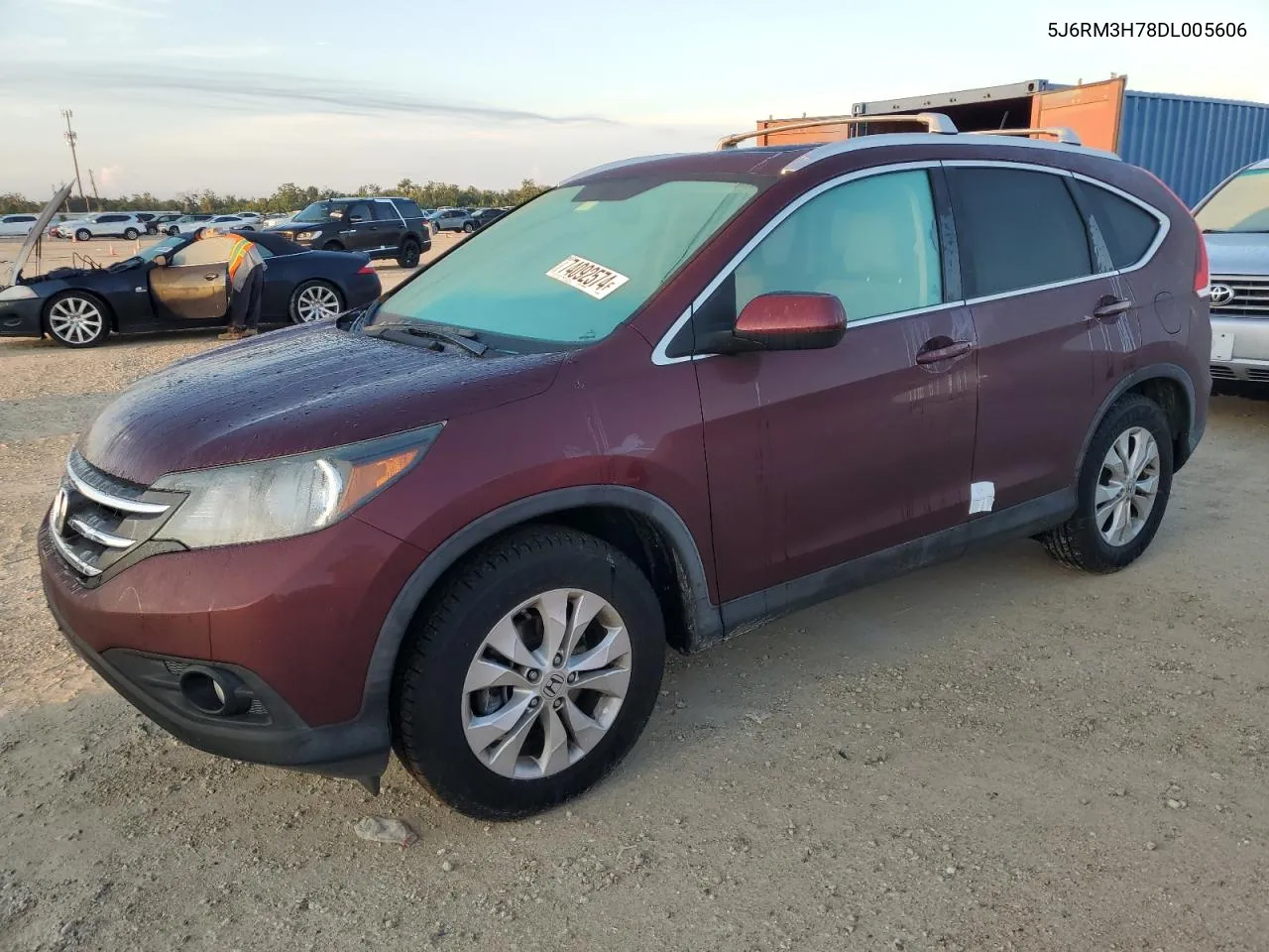 5J6RM3H78DL005606 2013 Honda Cr-V Exl