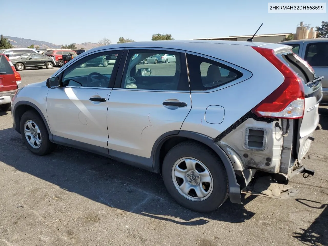 2013 Honda Cr-V Lx VIN: 2HKRM4H32DH668599 Lot: 74093724