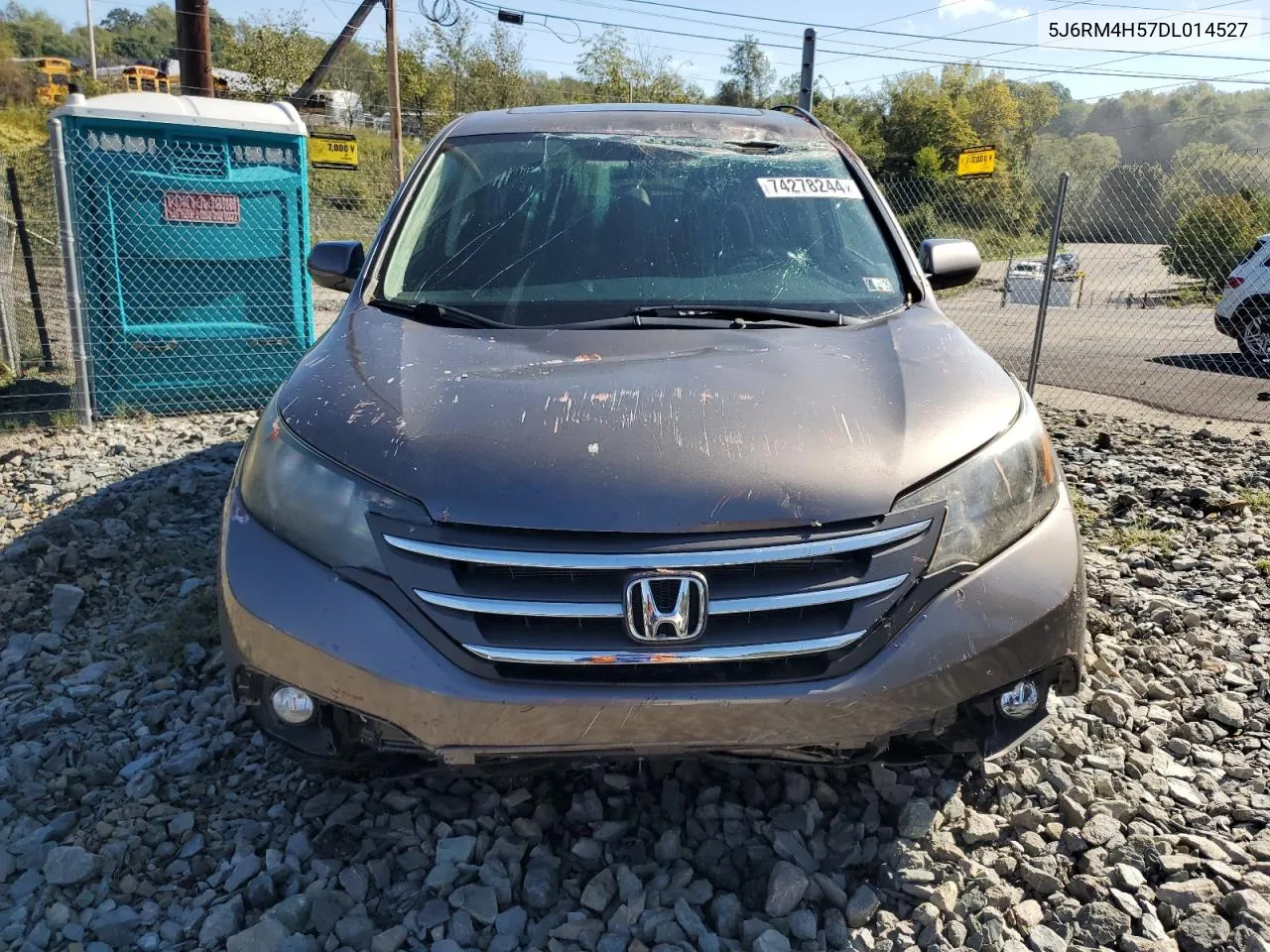 2013 Honda Cr-V Ex VIN: 5J6RM4H57DL014527 Lot: 74278244