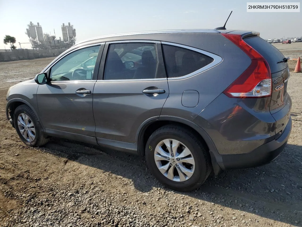 2013 Honda Cr-V Exl VIN: 2HKRM3H79DH518759 Lot: 74587784