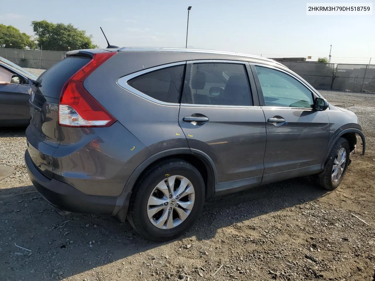 2013 Honda Cr-V Exl VIN: 2HKRM3H79DH518759 Lot: 74587784