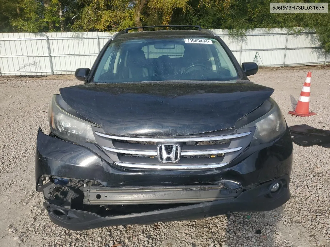 2013 Honda Cr-V Exl VIN: 5J6RM3H73DL031675 Lot: 74689434