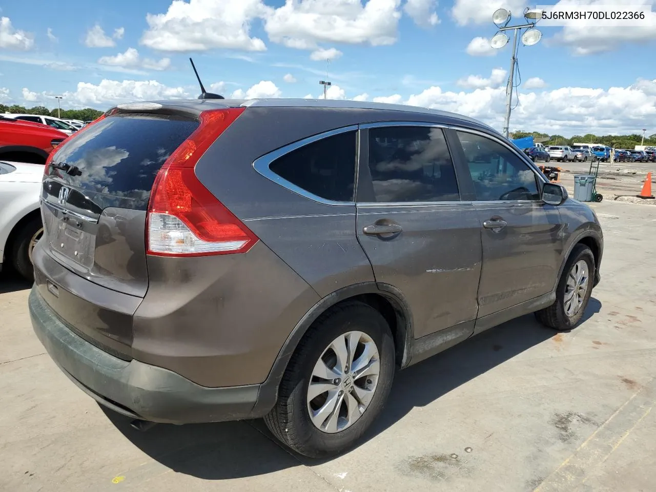 2013 Honda Cr-V Exl VIN: 5J6RM3H70DL022366 Lot: 74738704