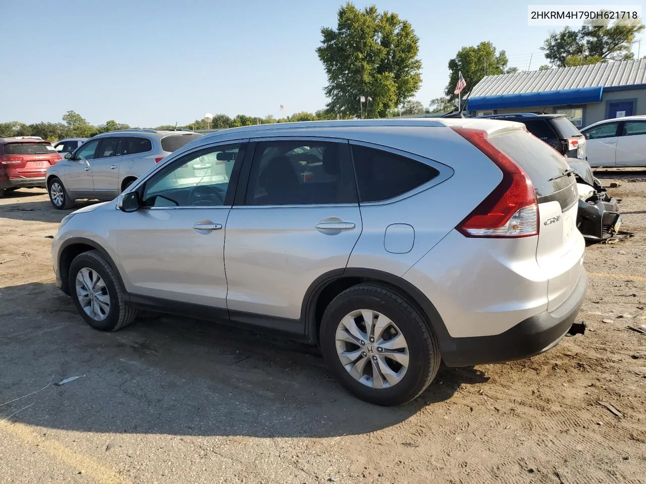 2013 Honda Cr-V Exl VIN: 2HKRM4H79DH621718 Lot: 74859154