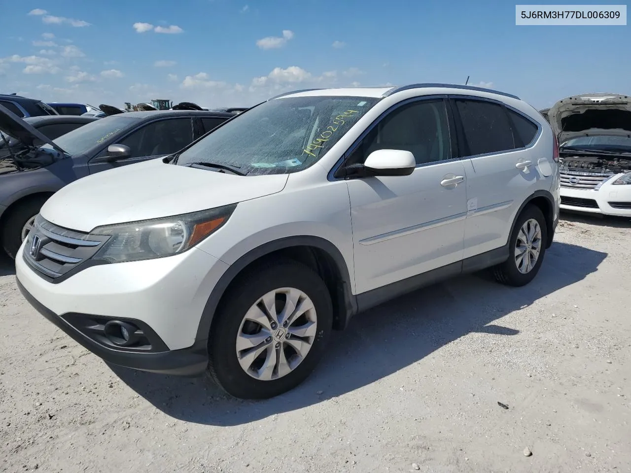 2013 Honda Cr-V Exl VIN: 5J6RM3H77DL006309 Lot: 74902594