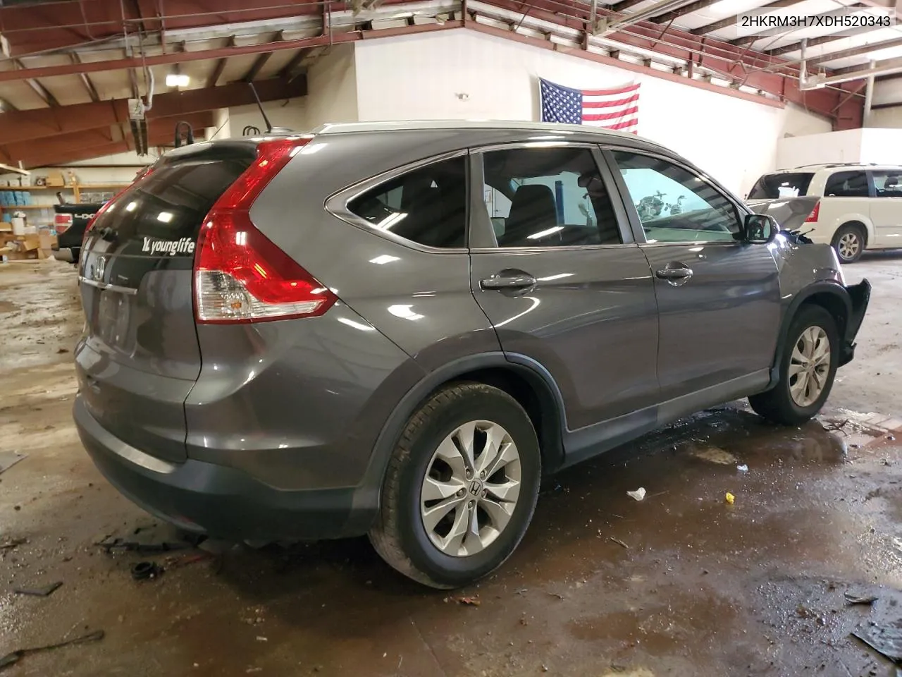 2013 Honda Cr-V Exl VIN: 2HKRM3H7XDH520343 Lot: 74916724