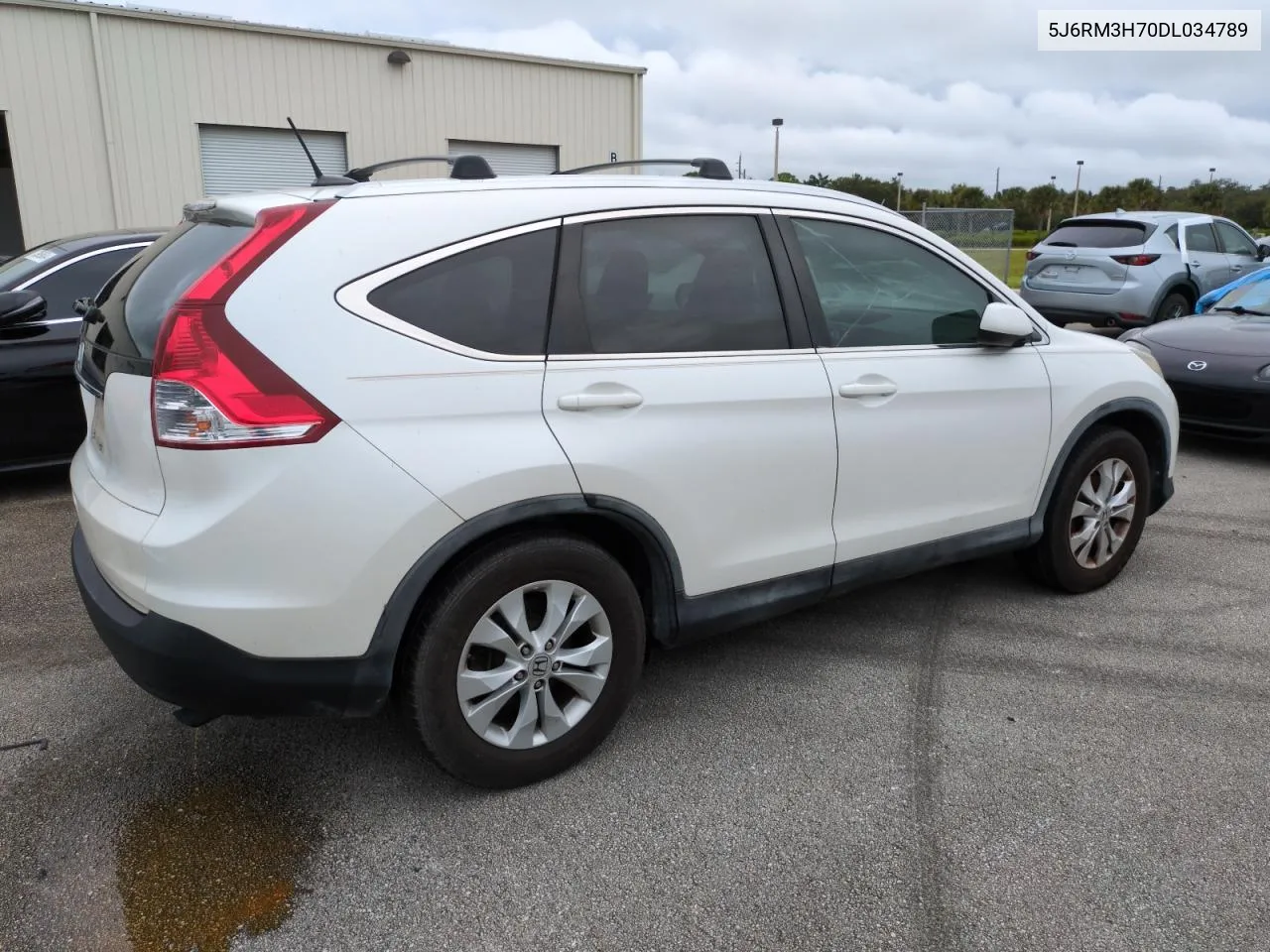 2013 Honda Cr-V Exl VIN: 5J6RM3H70DL034789 Lot: 75044074