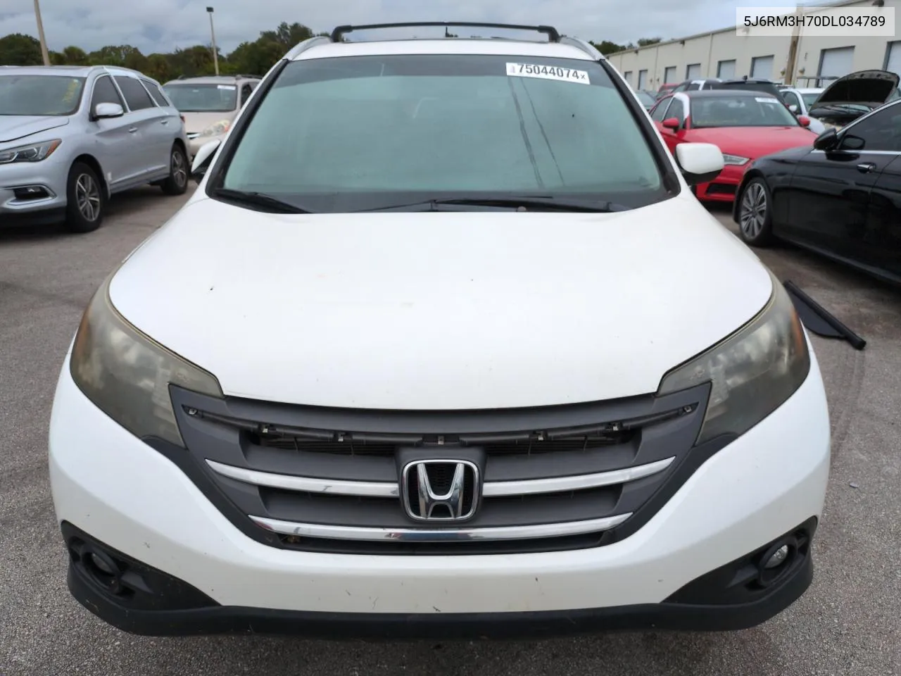 2013 Honda Cr-V Exl VIN: 5J6RM3H70DL034789 Lot: 75044074