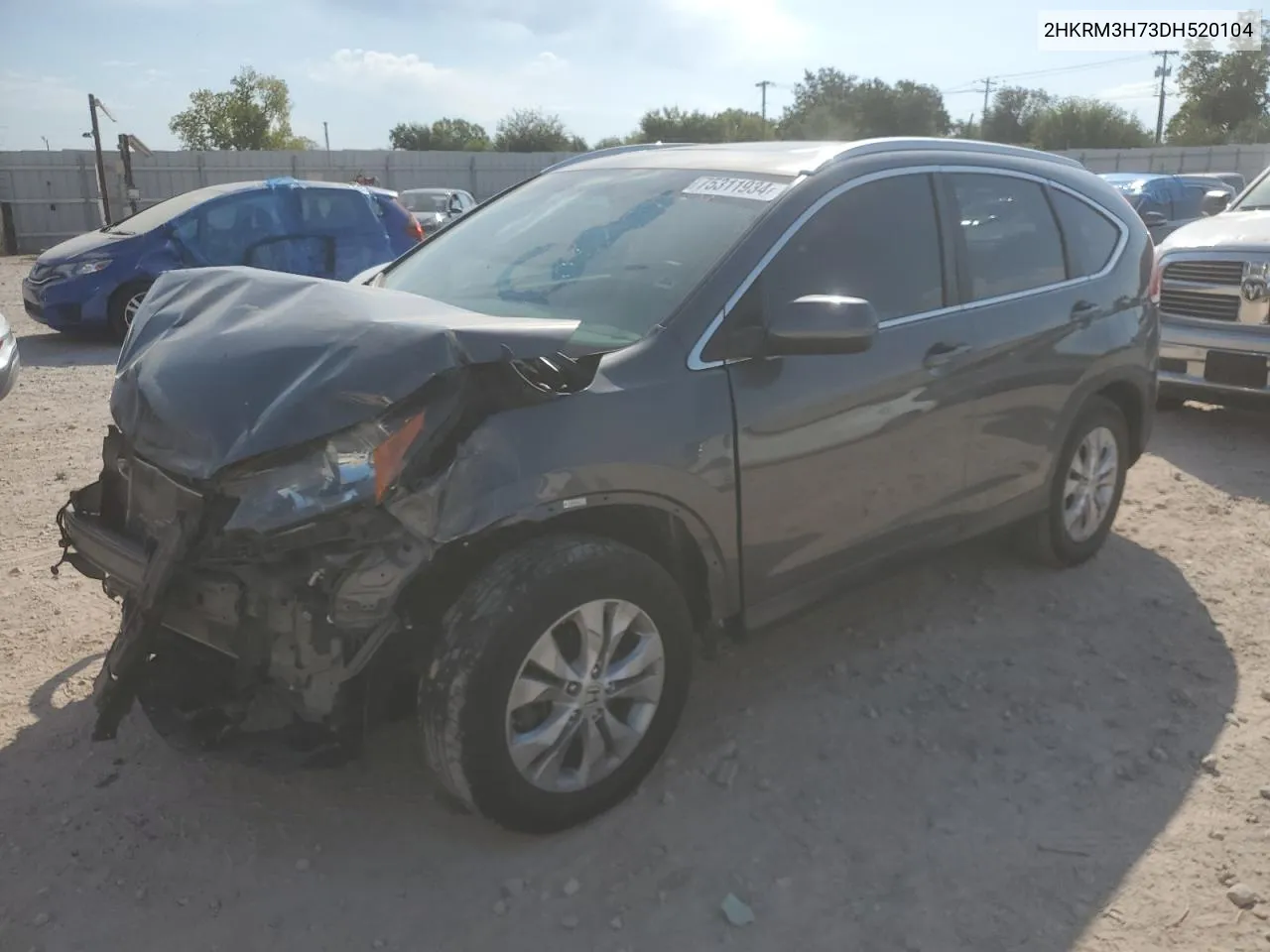 2HKRM3H73DH520104 2013 Honda Cr-V Exl