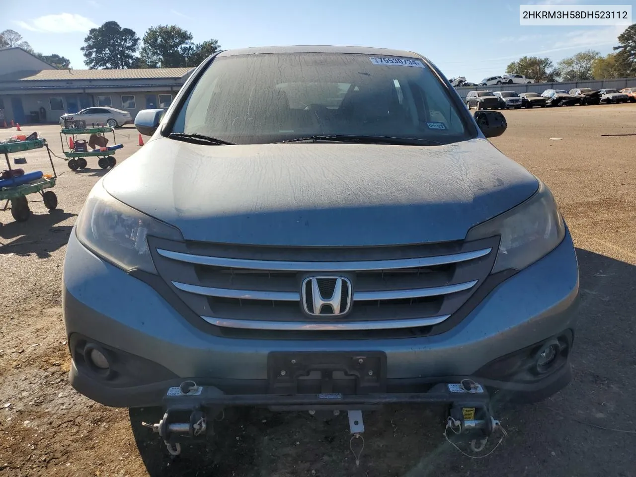 2013 Honda Cr-V Ex VIN: 2HKRM3H58DH523112 Lot: 75530734