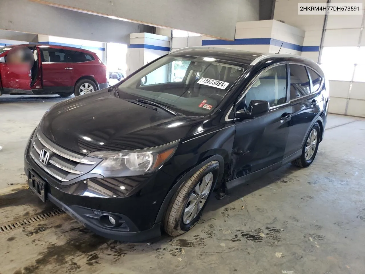 2HKRM4H77DH673591 2013 Honda Cr-V Exl