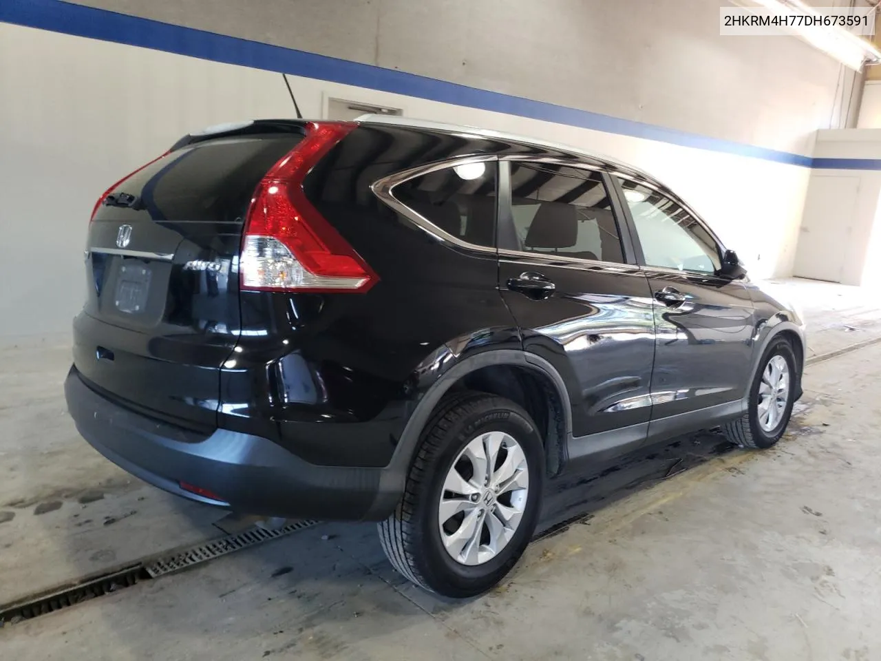 2013 Honda Cr-V Exl VIN: 2HKRM4H77DH673591 Lot: 75623884