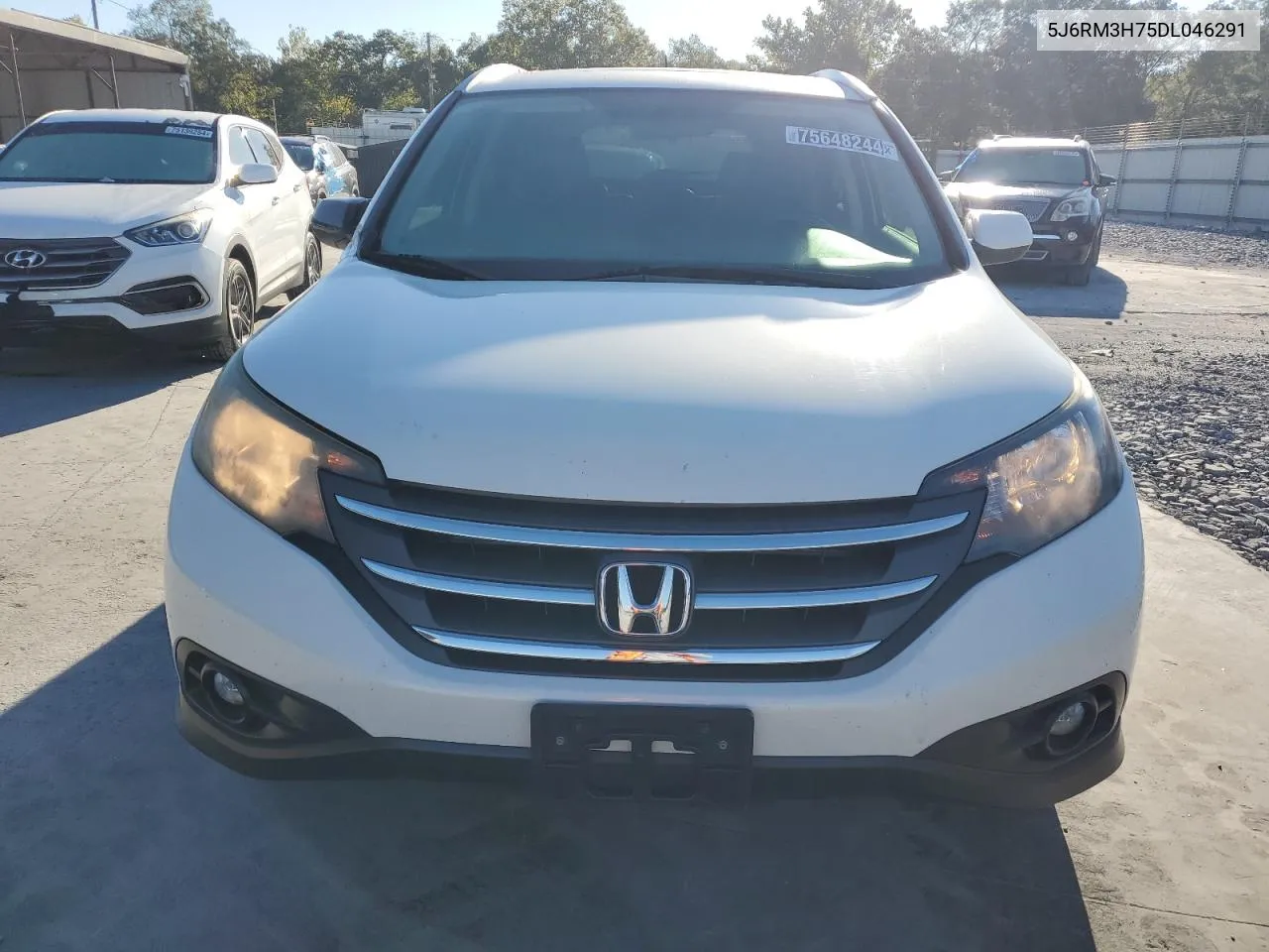 2013 Honda Cr-V Exl VIN: 5J6RM3H75DL046291 Lot: 75648244