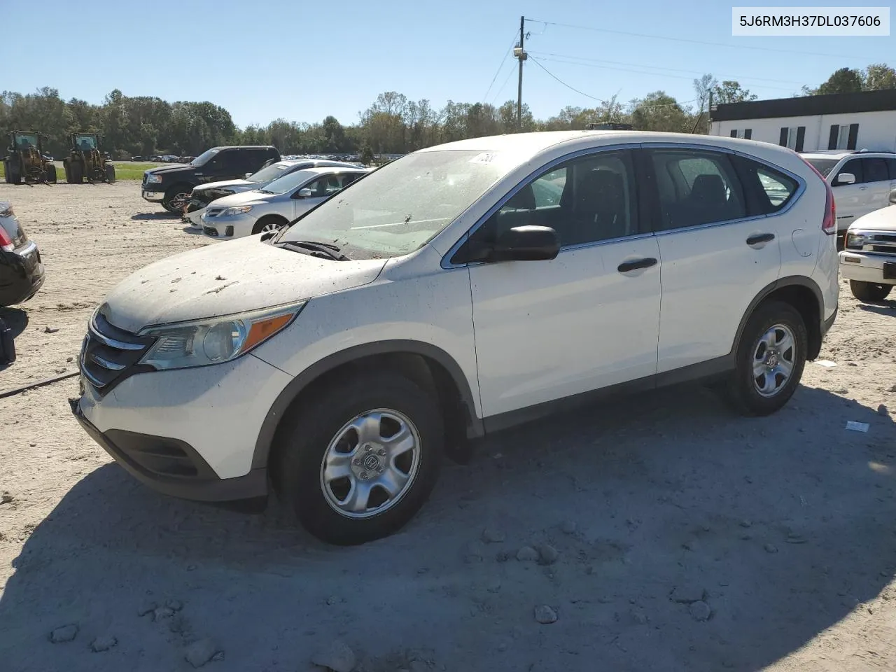 2013 Honda Cr-V Lx VIN: 5J6RM3H37DL037606 Lot: 75807744