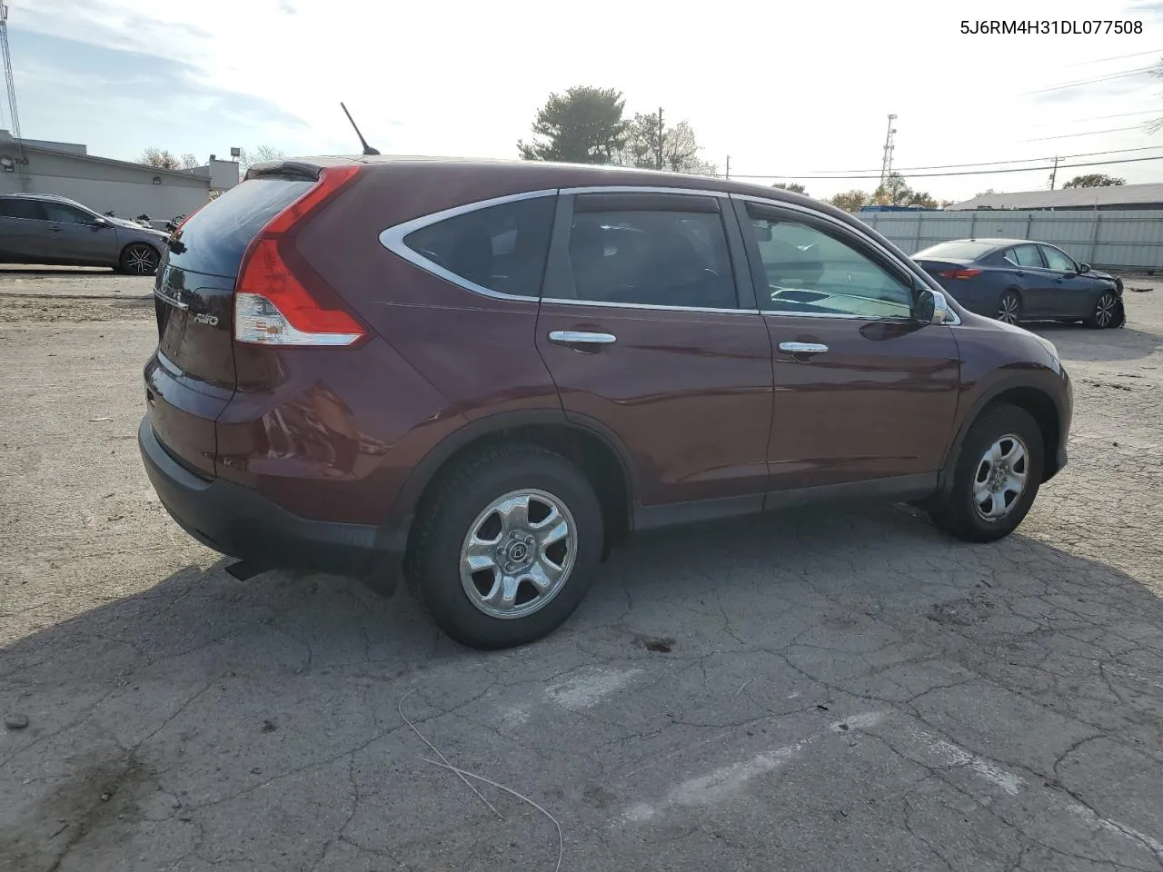 2013 Honda Cr-V Lx VIN: 5J6RM4H31DL077508 Lot: 75918284