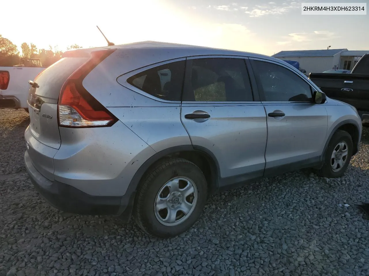 2013 Honda Cr-V Lx VIN: 2HKRM4H3XDH623314 Lot: 75945434