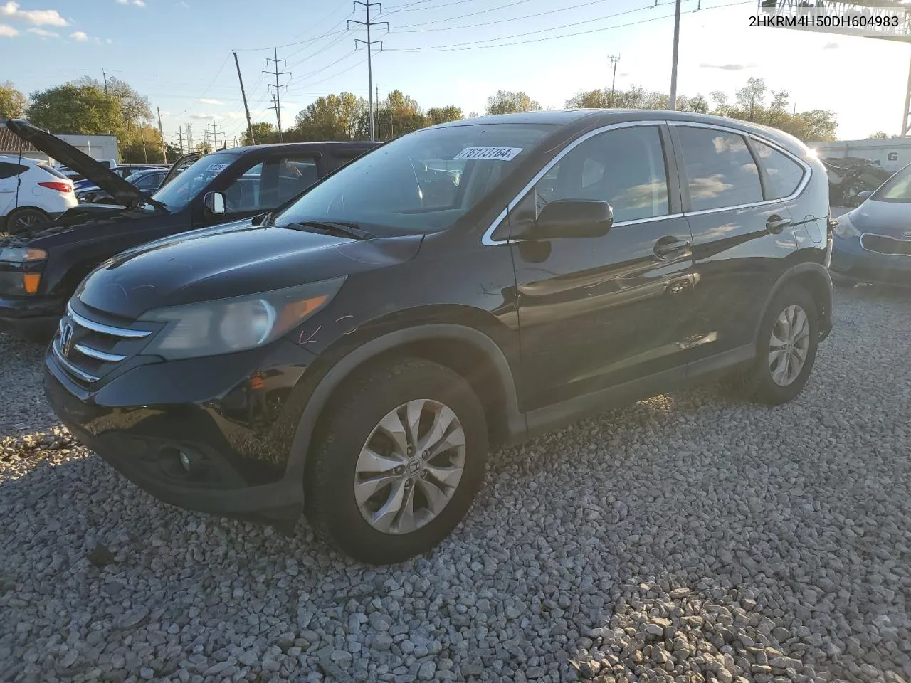 2HKRM4H50DH604983 2013 Honda Cr-V Ex