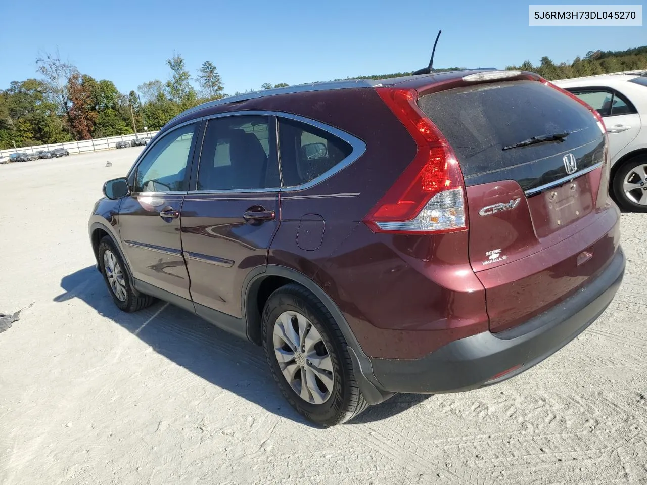 2013 Honda Cr-V Exl VIN: 5J6RM3H73DL045270 Lot: 76253084