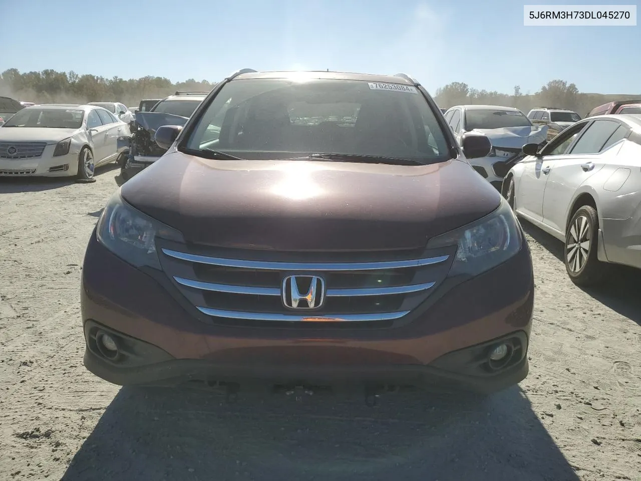 2013 Honda Cr-V Exl VIN: 5J6RM3H73DL045270 Lot: 76253084