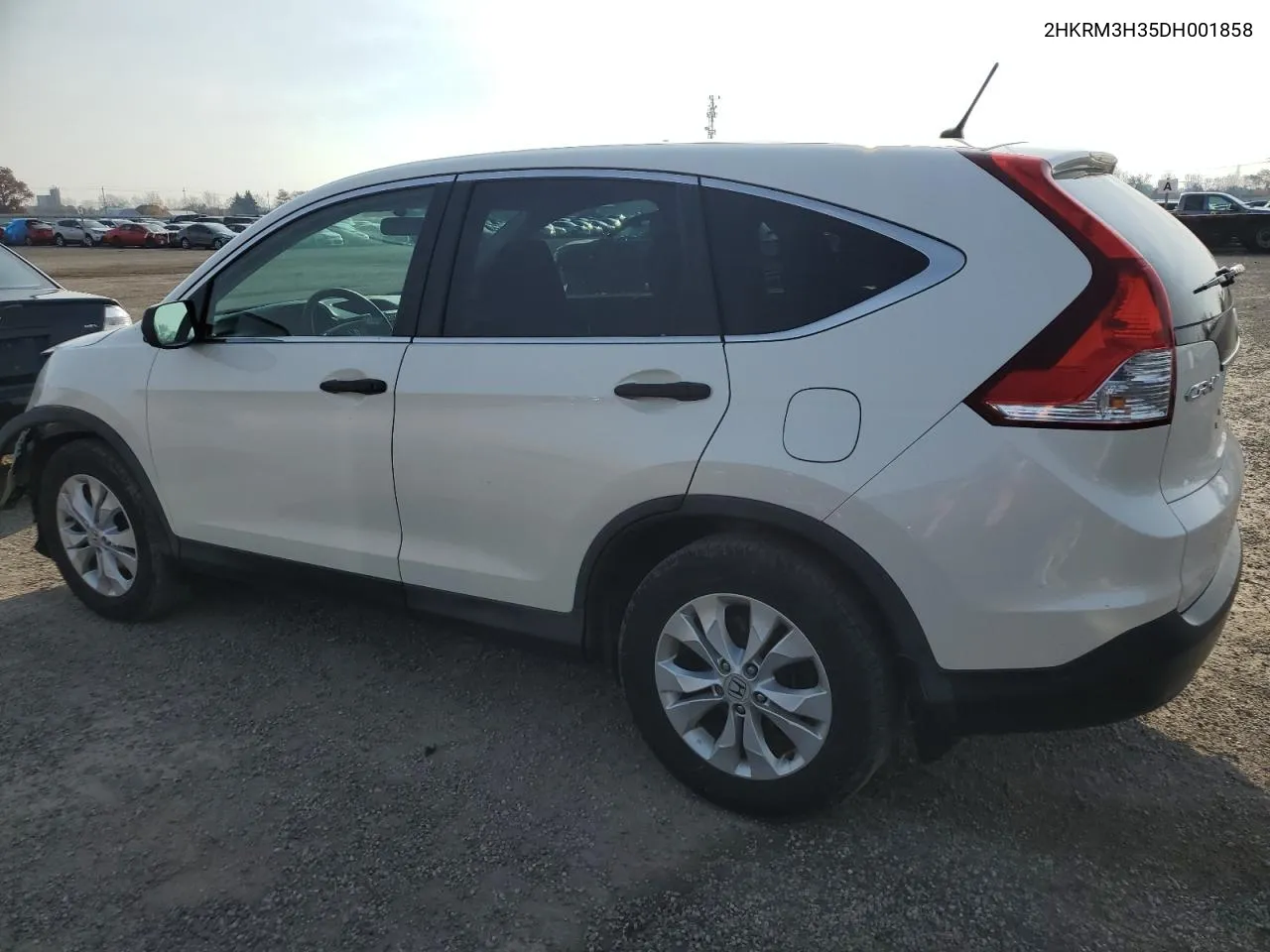 2013 Honda Cr-V Lx VIN: 2HKRM3H35DH001858 Lot: 76600144