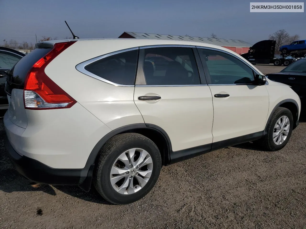 2013 Honda Cr-V Lx VIN: 2HKRM3H35DH001858 Lot: 76600144