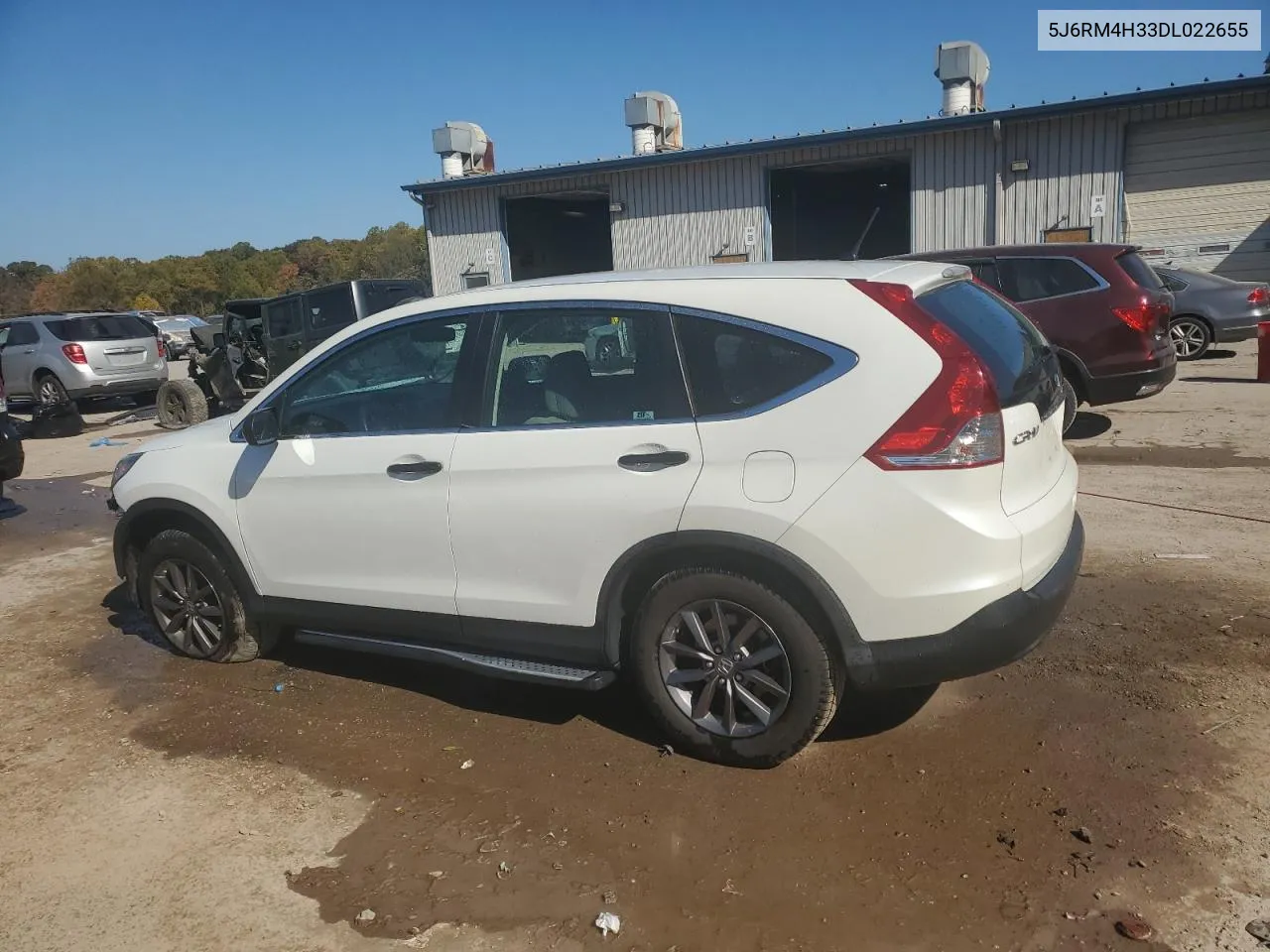 2013 Honda Cr-V Lx VIN: 5J6RM4H33DL022655 Lot: 76754674