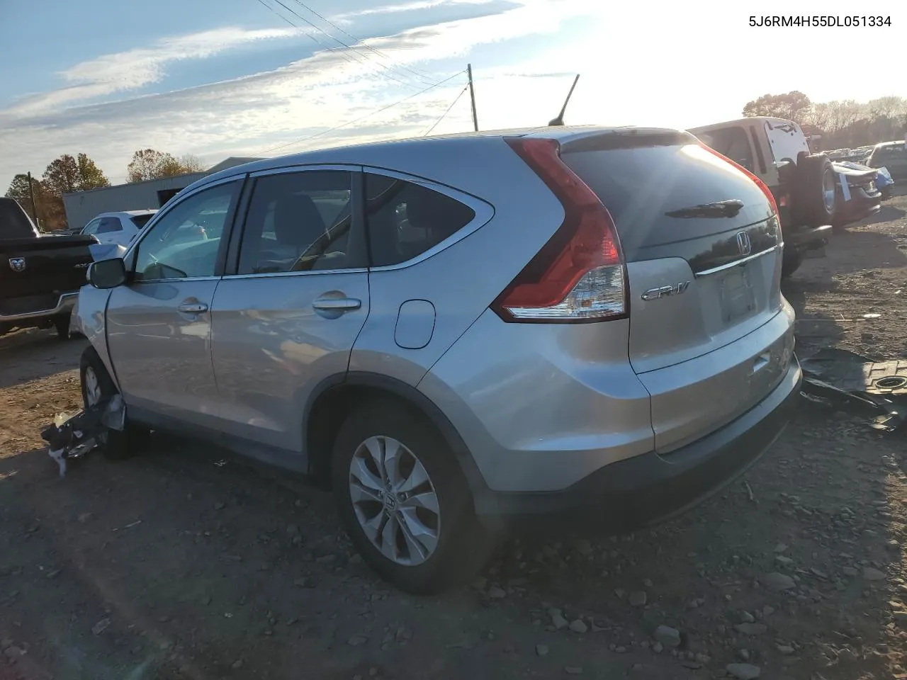 2013 Honda Cr-V Ex VIN: 5J6RM4H55DL051334 Lot: 76772914