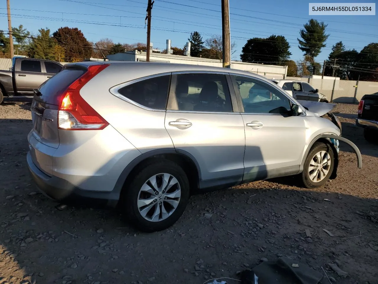 2013 Honda Cr-V Ex VIN: 5J6RM4H55DL051334 Lot: 76772914