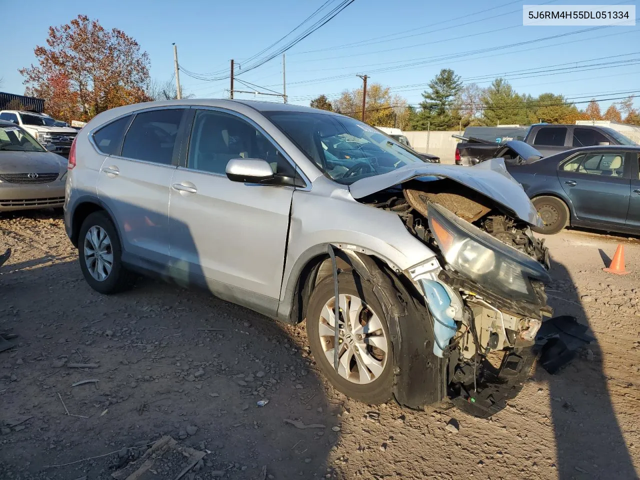 2013 Honda Cr-V Ex VIN: 5J6RM4H55DL051334 Lot: 76772914