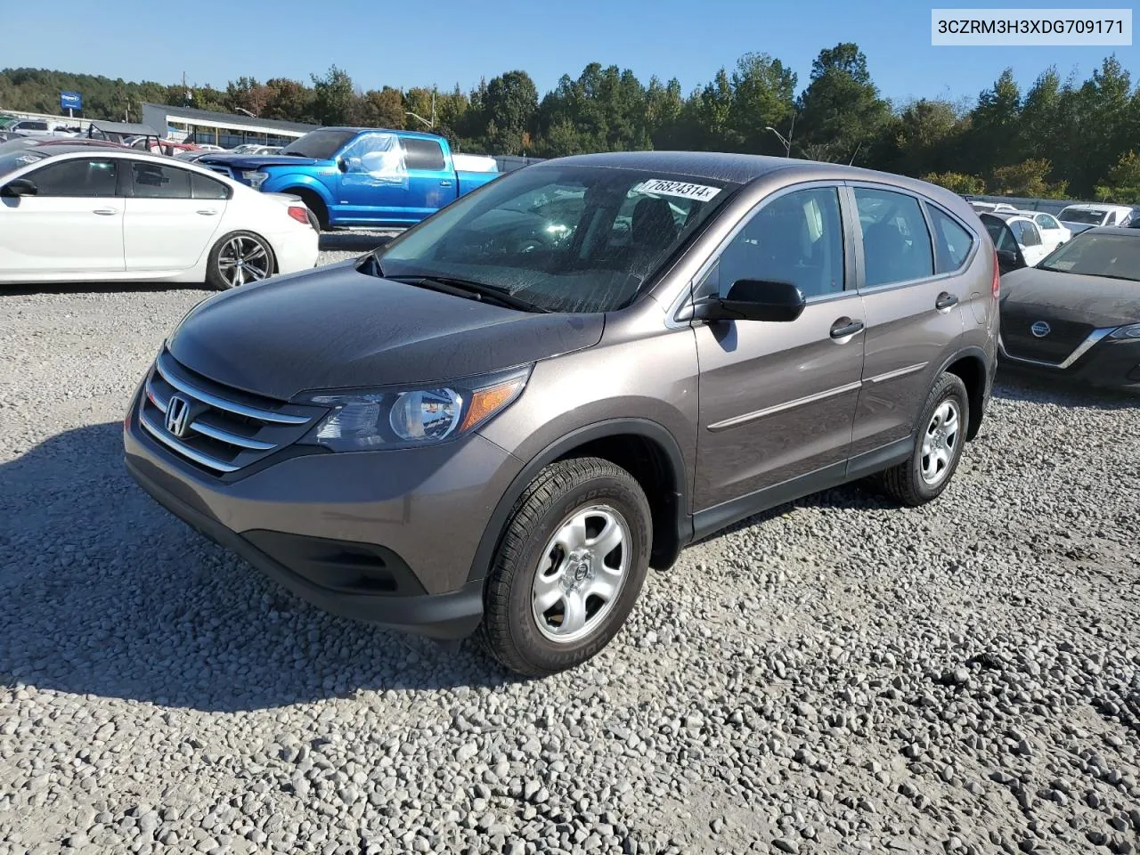 2013 Honda Cr-V Lx VIN: 3CZRM3H3XDG709171 Lot: 76824314