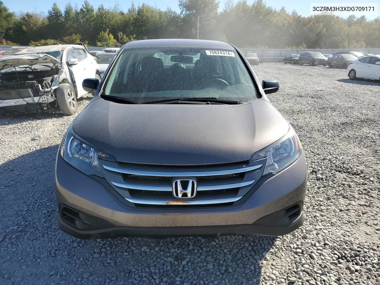 2013 Honda Cr-V Lx VIN: 3CZRM3H3XDG709171 Lot: 76824314