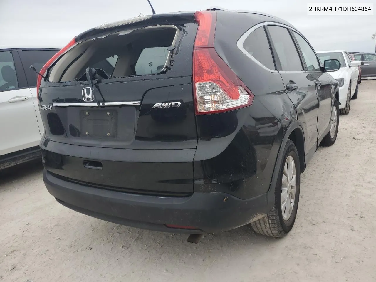 2013 Honda Cr-V Exl VIN: 2HKRM4H71DH604864 Lot: 76886924