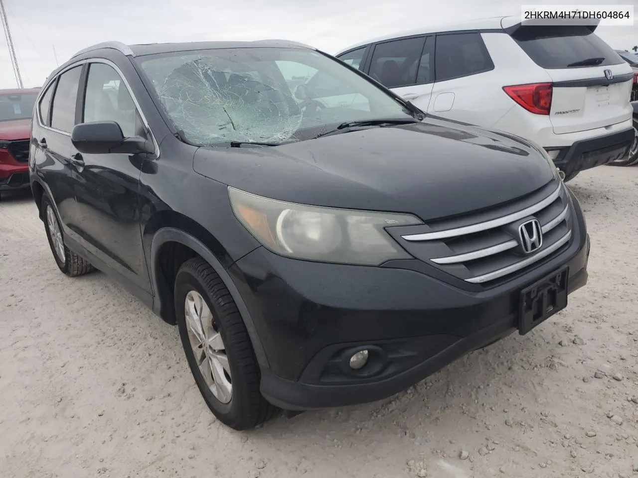 2013 Honda Cr-V Exl VIN: 2HKRM4H71DH604864 Lot: 76886924