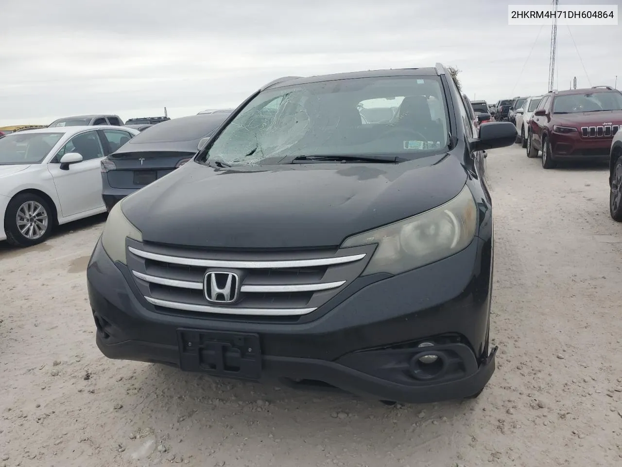 2013 Honda Cr-V Exl VIN: 2HKRM4H71DH604864 Lot: 76886924