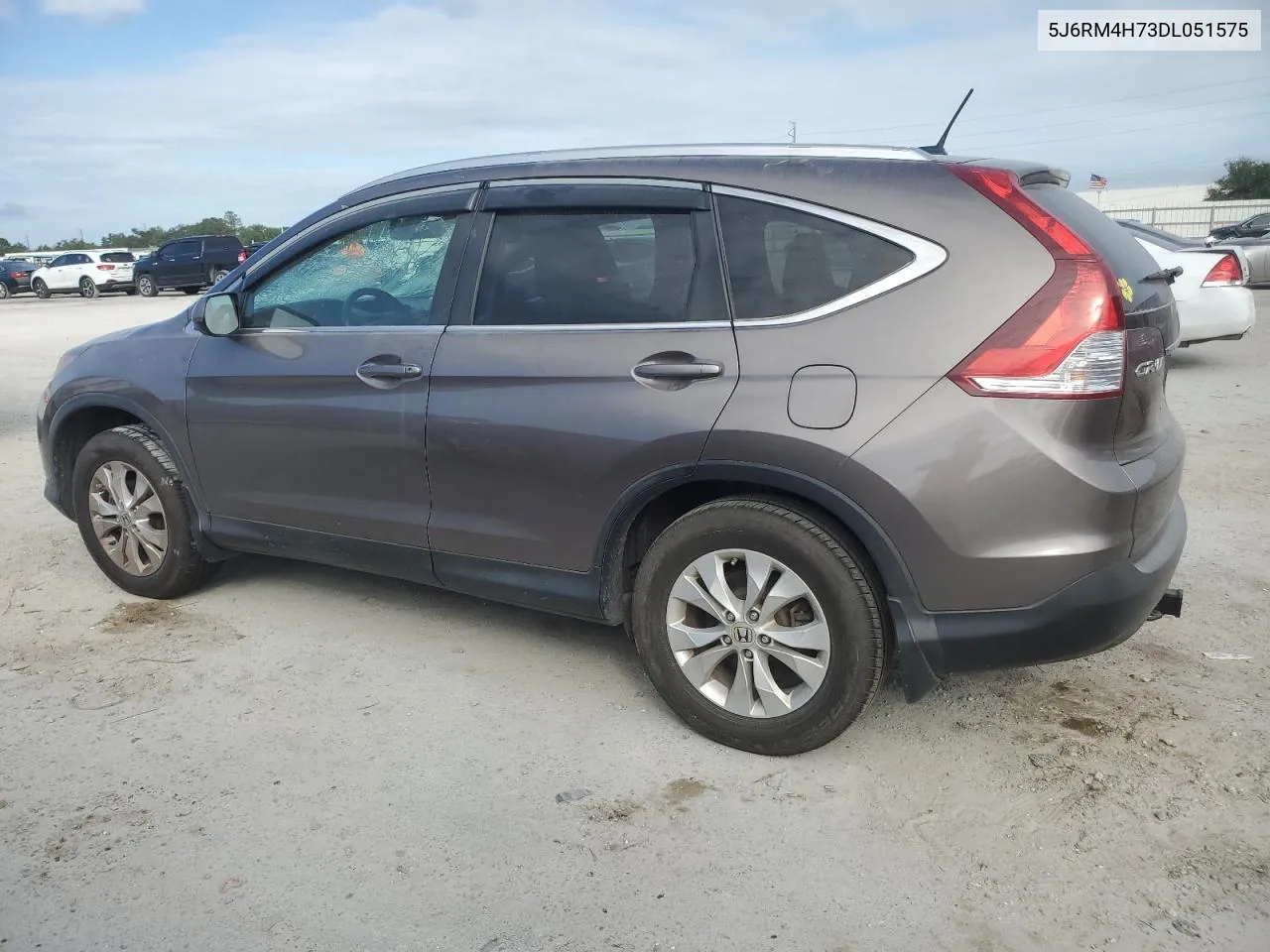 2013 Honda Cr-V Exl VIN: 5J6RM4H73DL051575 Lot: 76933624