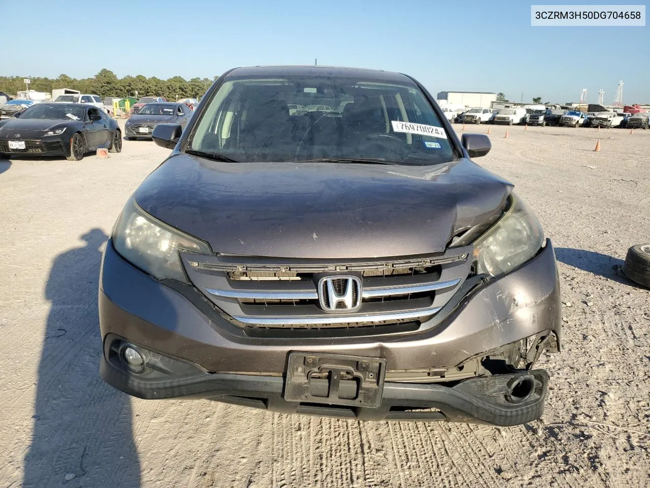 2013 Honda Cr-V Ex VIN: 3CZRM3H50DG704658 Lot: 76970024