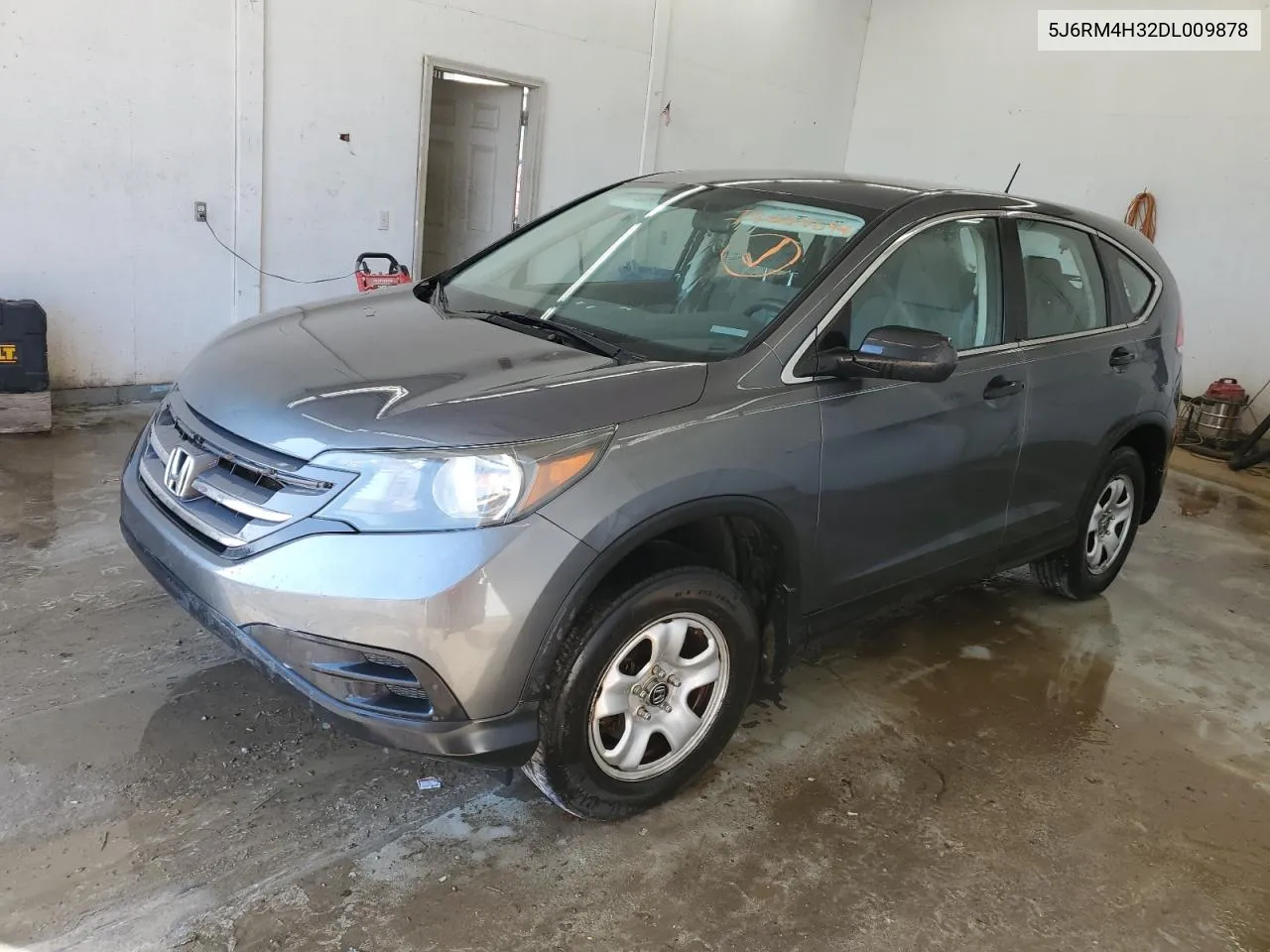 2013 Honda Cr-V Lx VIN: 5J6RM4H32DL009878 Lot: 77048694