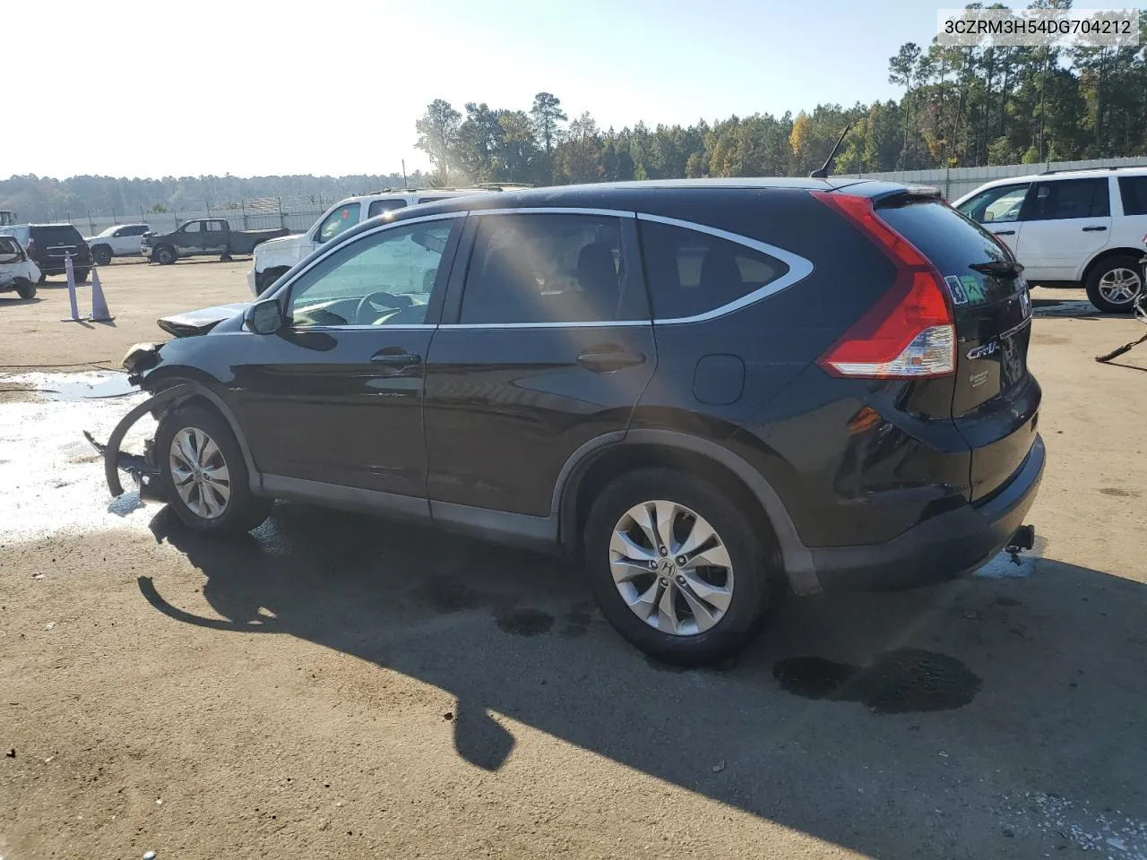 2013 Honda Cr-V Ex VIN: 3CZRM3H54DG704212 Lot: 77091604