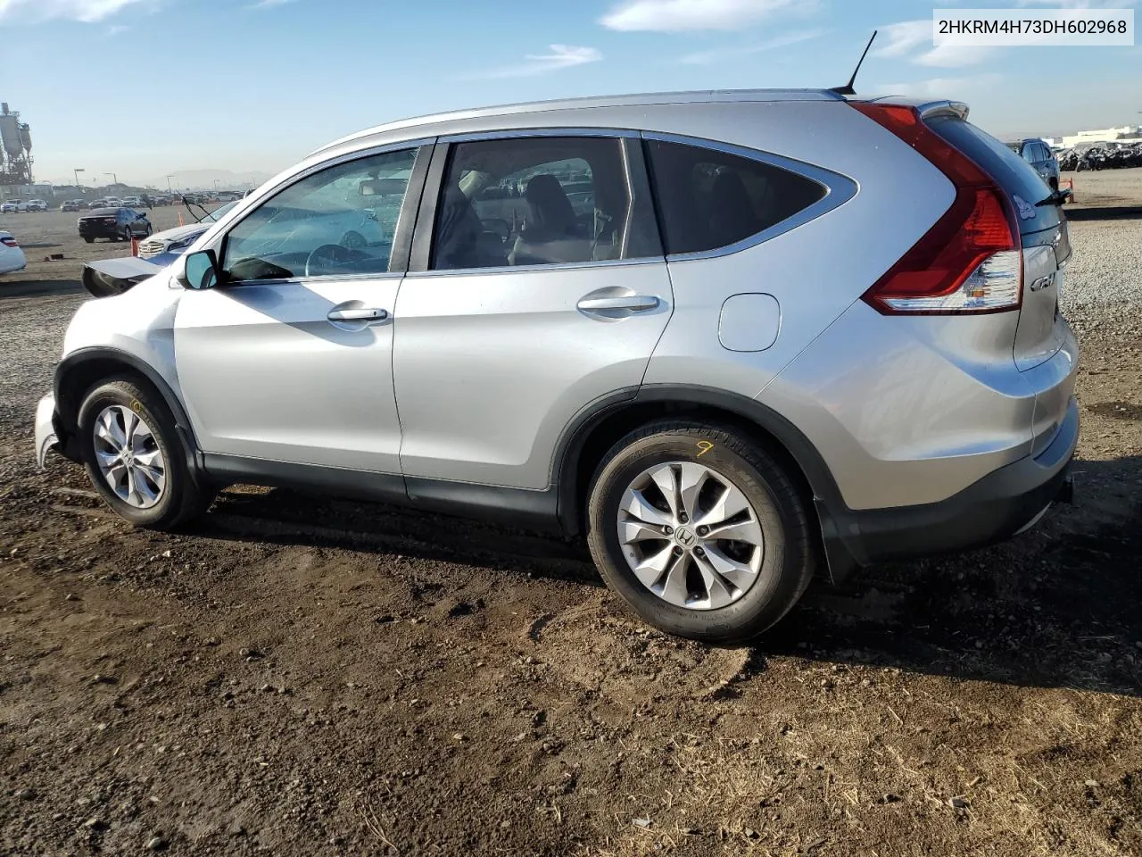 2013 Honda Cr-V Exl VIN: 2HKRM4H73DH602968 Lot: 77173174