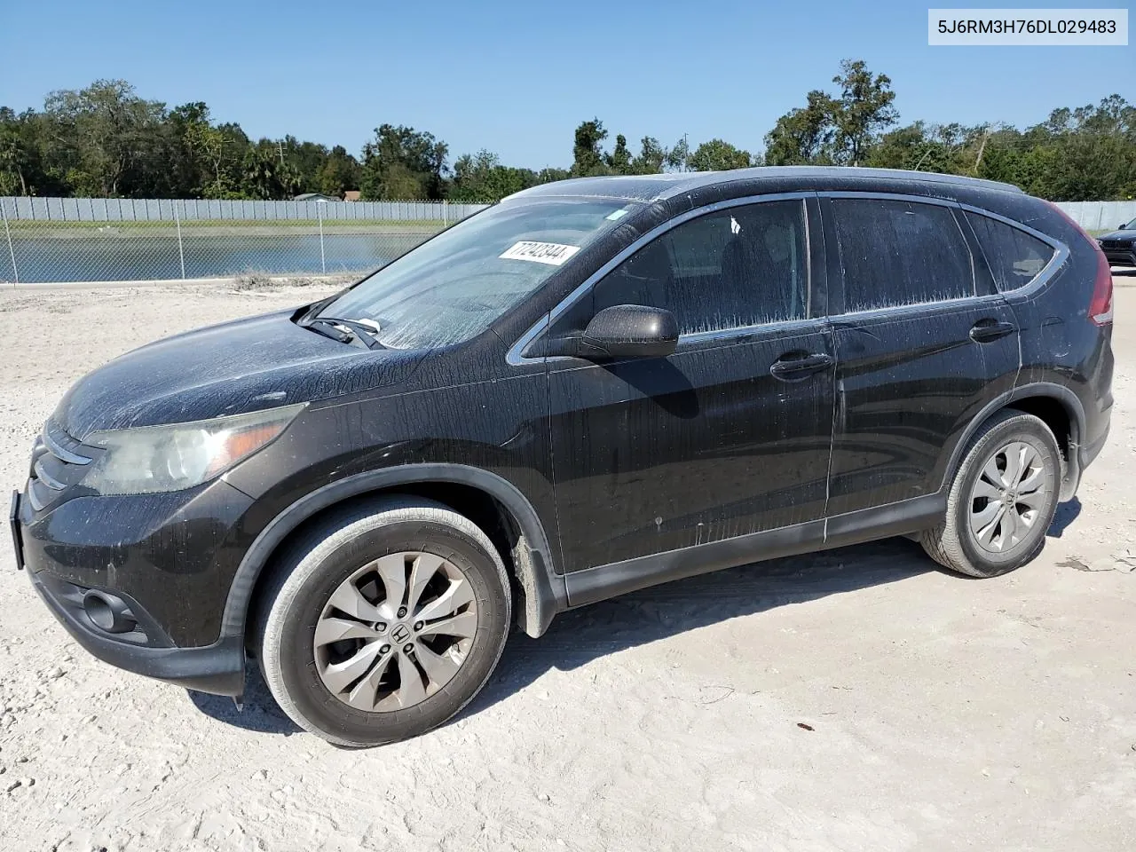 2013 Honda Cr-V Exl VIN: 5J6RM3H76DL029483 Lot: 77242344