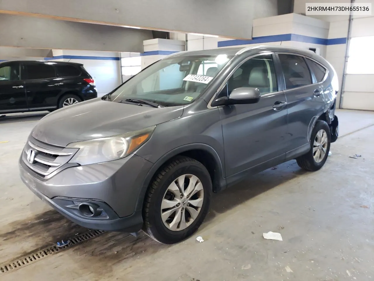 2013 Honda Cr-V Exl VIN: 2HKRM4H73DH655136 Lot: 77343264