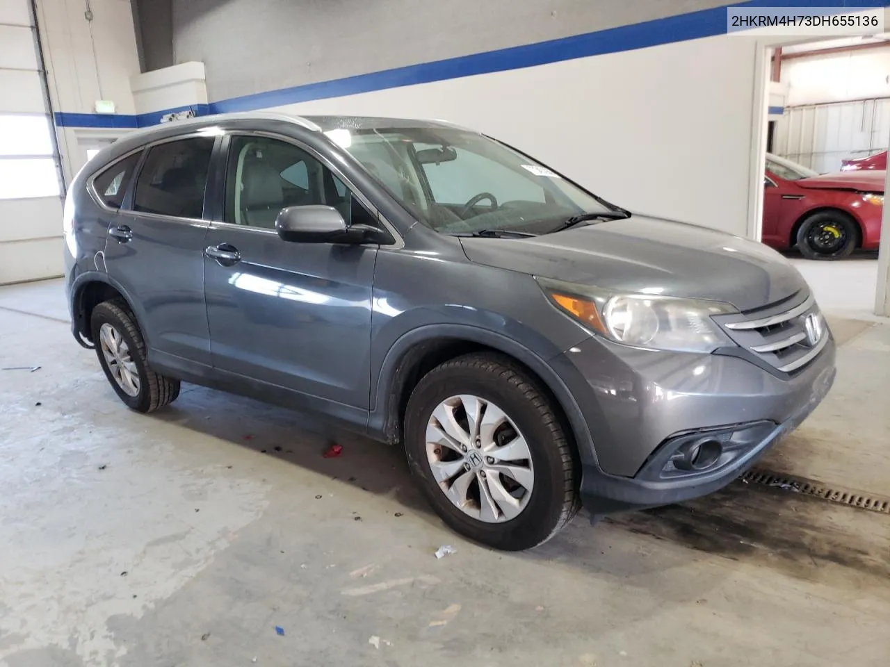 2013 Honda Cr-V Exl VIN: 2HKRM4H73DH655136 Lot: 77343264