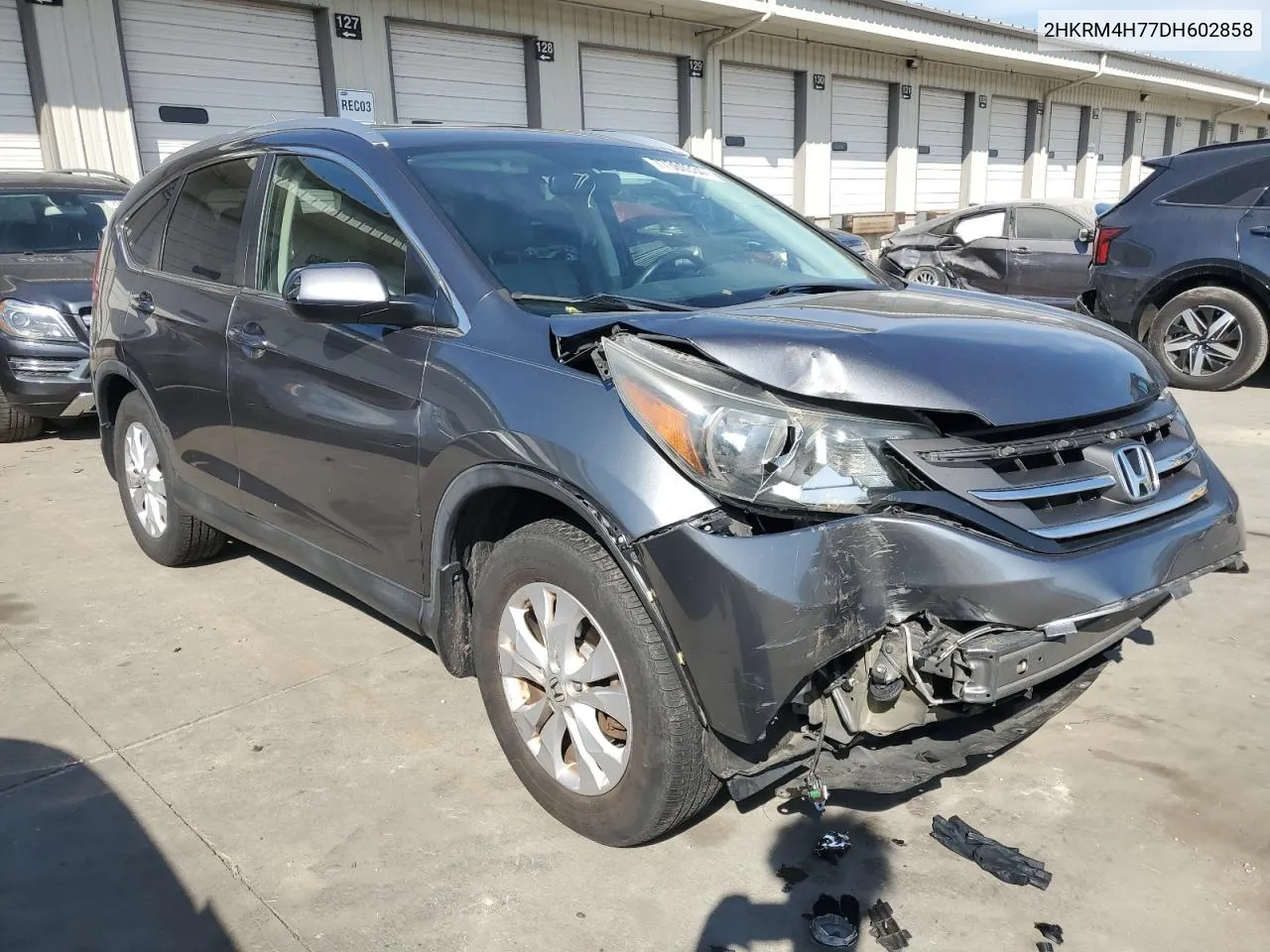 2013 Honda Cr-V Exl VIN: 2HKRM4H77DH602858 Lot: 77369334