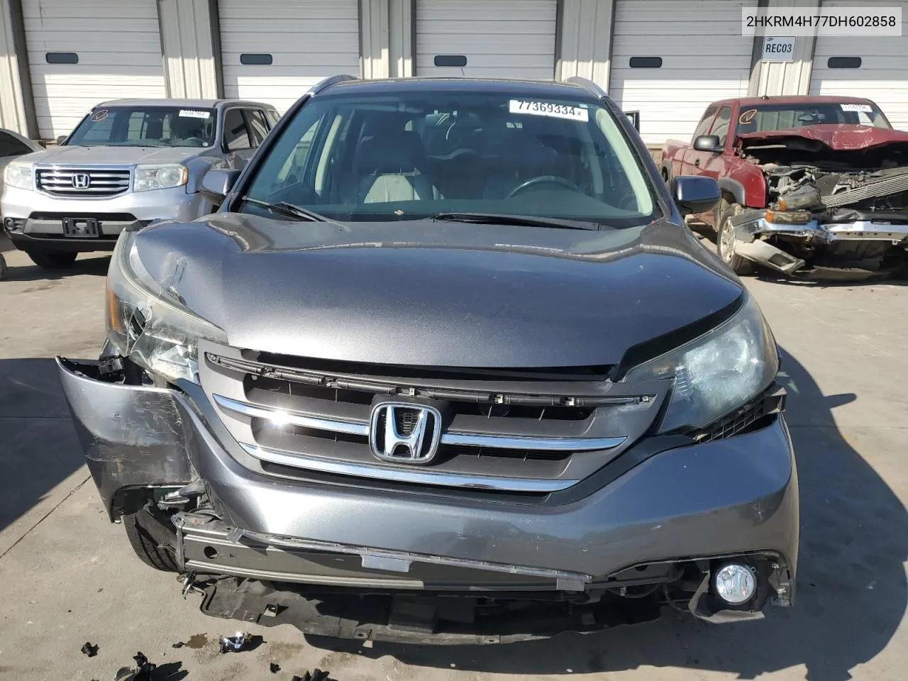 2013 Honda Cr-V Exl VIN: 2HKRM4H77DH602858 Lot: 77369334