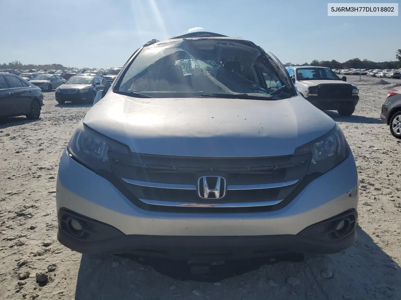 2013 Honda Cr-V Exl VIN: 5J6RM3H77DL018802 Lot: 77378514