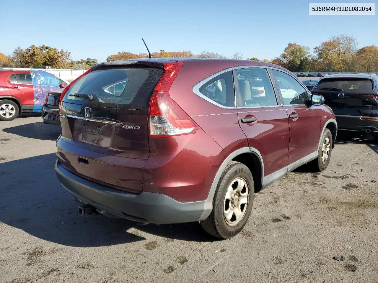 2013 Honda Cr-V Lx VIN: 5J6RM4H32DL082054 Lot: 77392614